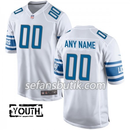 Detroit Lions Tröjor Custom Nike Vit - Barn Detroit Lions Tröjor Custom Nike Vit - Barn